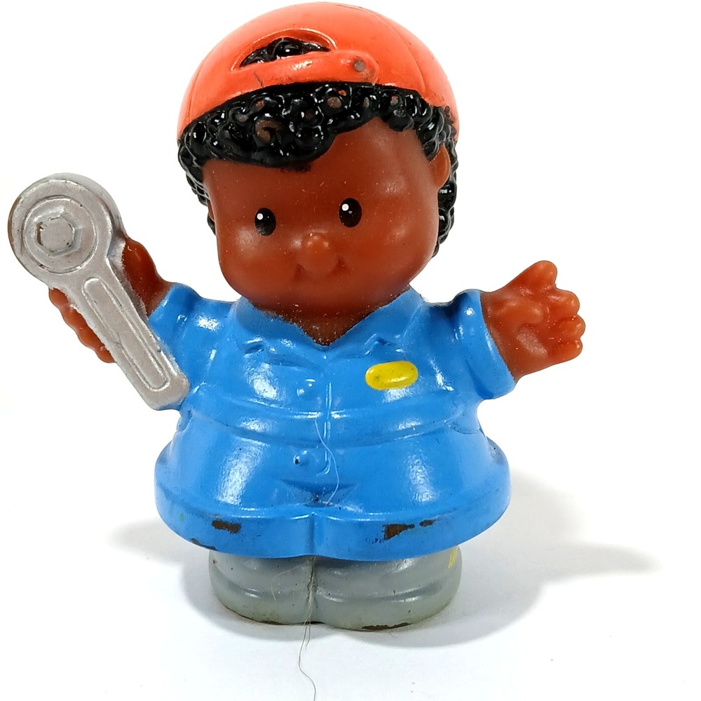 Fisher Price Little People Michael the Mechanic Car Repair Wrench
